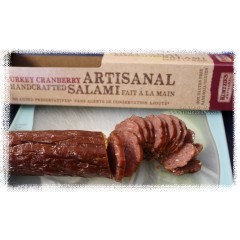 Kurtzies Turkey Cranberry Artisanal Handcrafted Salami